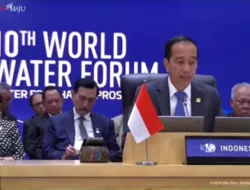 KTT WWF, Jokowi Pamer Bangun Infrastruktur Air pada 10 Tahun Terakhir